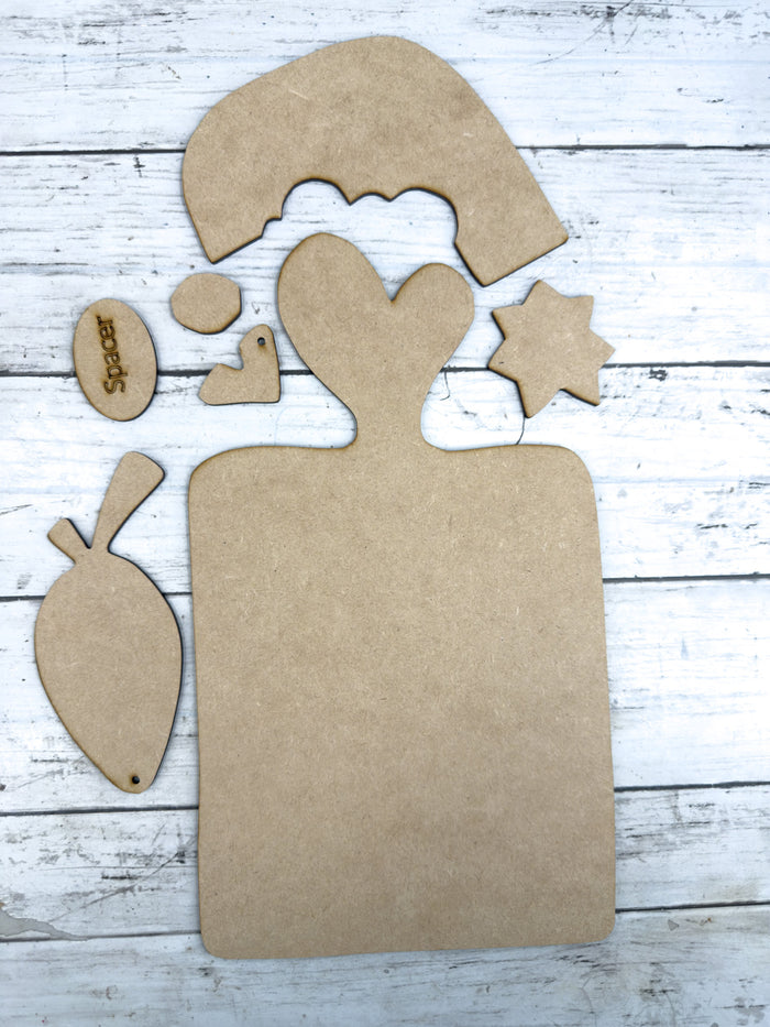 Watermelon Bite Cutting Sun Bird Board DIY Kit