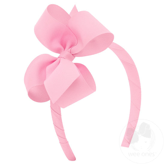 Wee Ones Headbands - Medium - Pearl