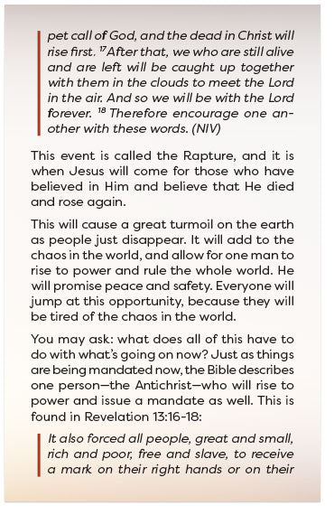 What In The World Is Going On? (Updated, Multiple Bible Versions)