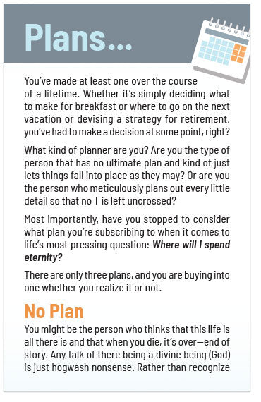 What's Your Plan? (ESV)