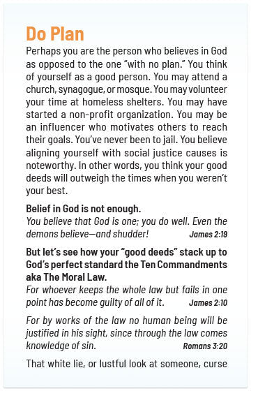 What's Your Plan? (ESV)