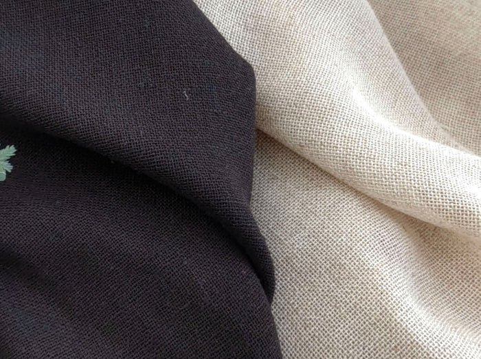 Whispering Breeze: Linen Rayon Sheer Fabric 291 3835 - The Linen Lab - Natural