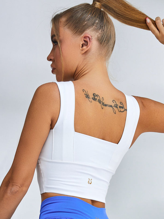 Wide Shoulder Strap Sports Bras
