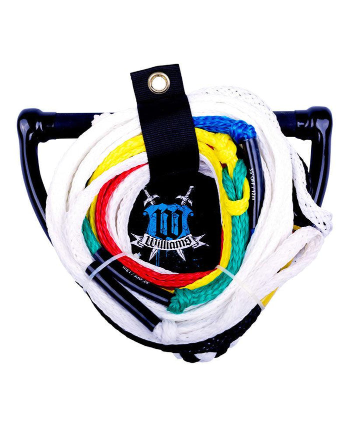 Williams Rubber Grip 8 Loop Short V Waterski Package-Skiforce Australia