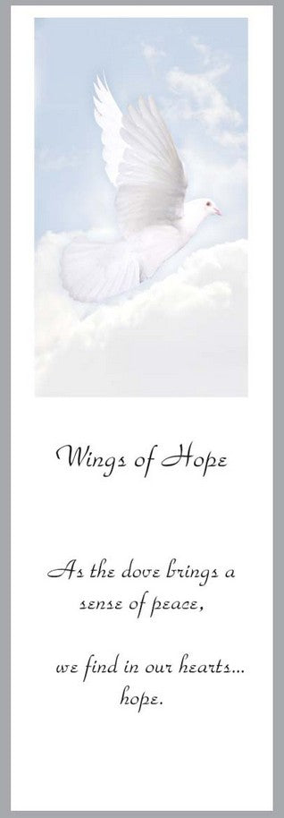 Wings of Hope Bookmark - ST777-BM
