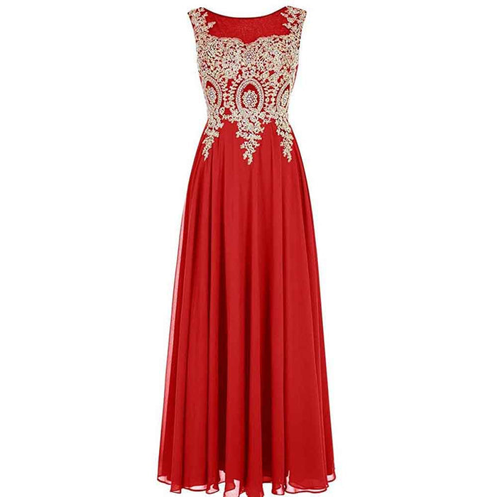 Women Crystals Silver Lace A Line Sheer Back Formal Long Prom Evening Dresses
