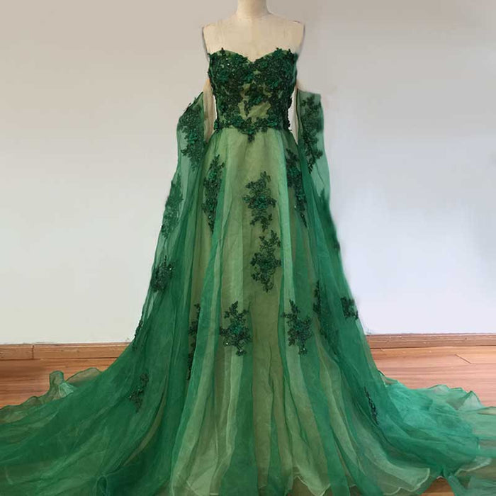 Women Tulle Robe for Maternity Dress Puffy Gown Off-The-Shoulder Prom