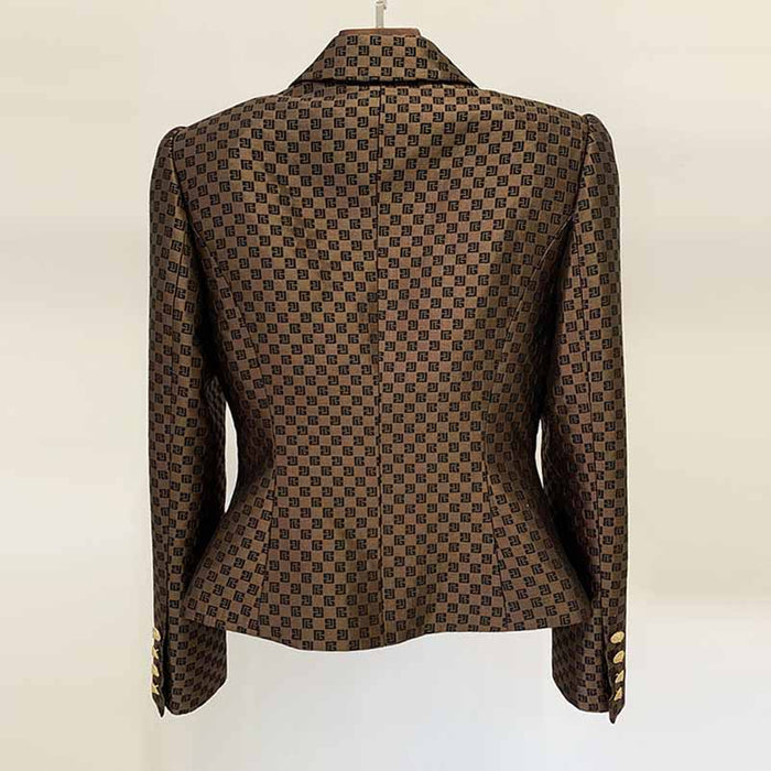 Women's Blazer Mini monogram jacket