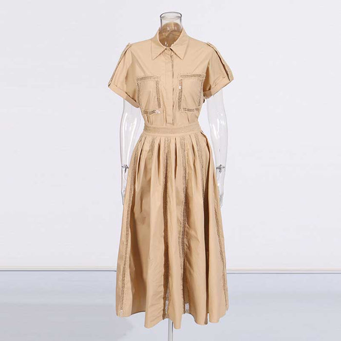 Women's Chic Skirt Suit High Waist Two Pieces Trendy Fashion Set