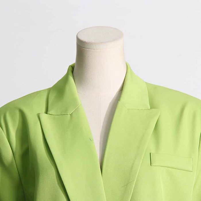 Women's Coat Spliced Tassel Slimming Suit Jacket