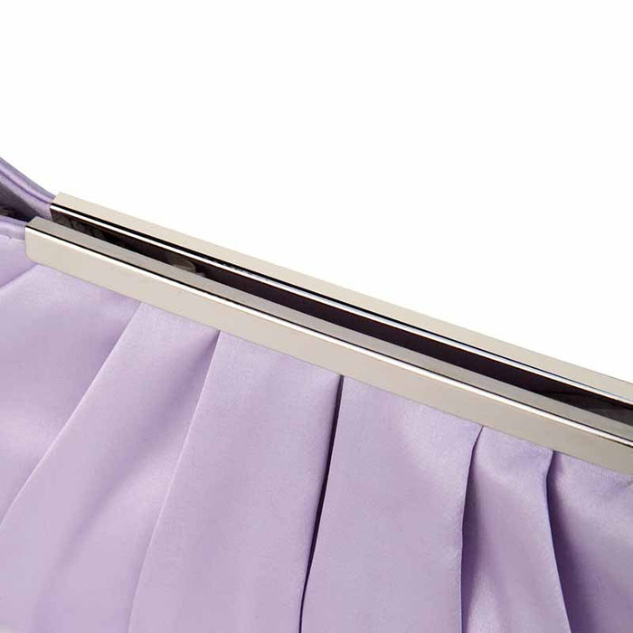 Women's Evening Bag Satin Clutch Wedding Bridal Purse Cocktail Party Prom Handbag