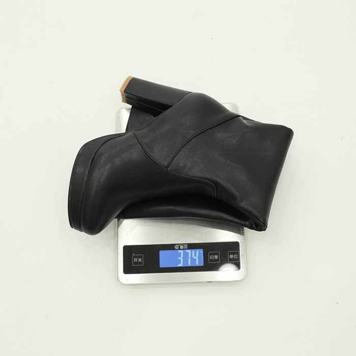 Women's platform chunky heeled knee high boots