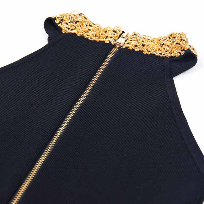 Women's Sleeveless Knitted Maxi Dress Midi Bodycon Dress