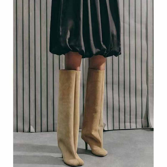Women's Slip-on Suede Boots