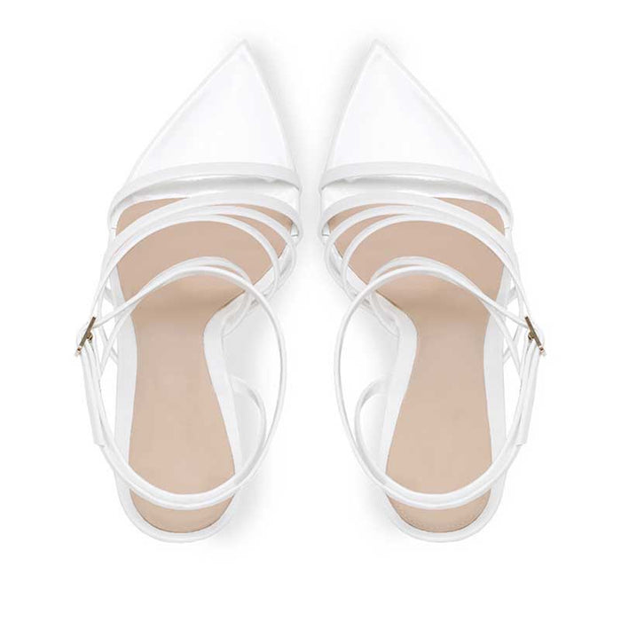 Women's Strappy High Heels Sandals Summer Dress Shos Stiletto Heels
