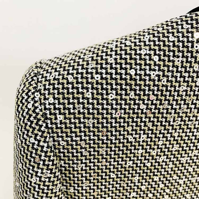 Women's Suit Trousers With Check Pattern Fashion Two PIeces Pansuits