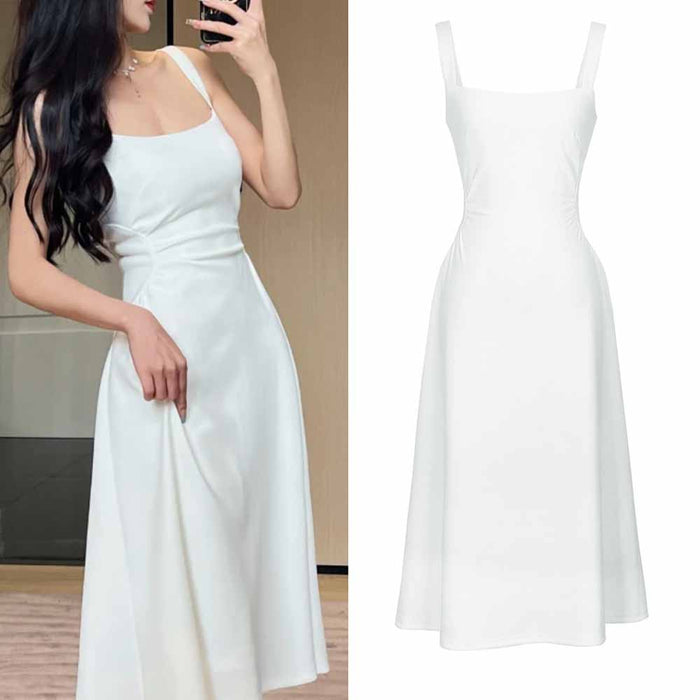 Women's White Wedding Guest Cocktail Dresses
