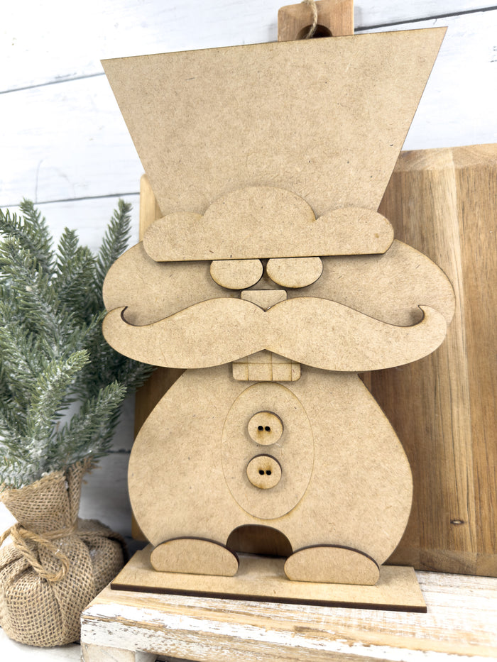 Wonky Prim Nutcracker Shelf Sitter Kit