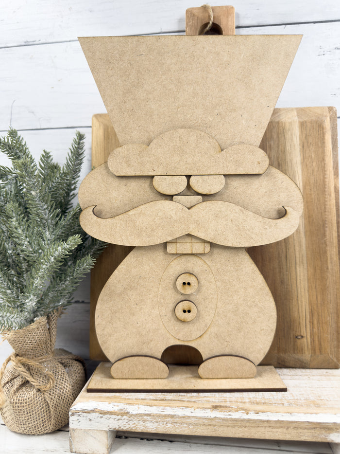 Wonky Prim Nutcracker Shelf Sitter Kit