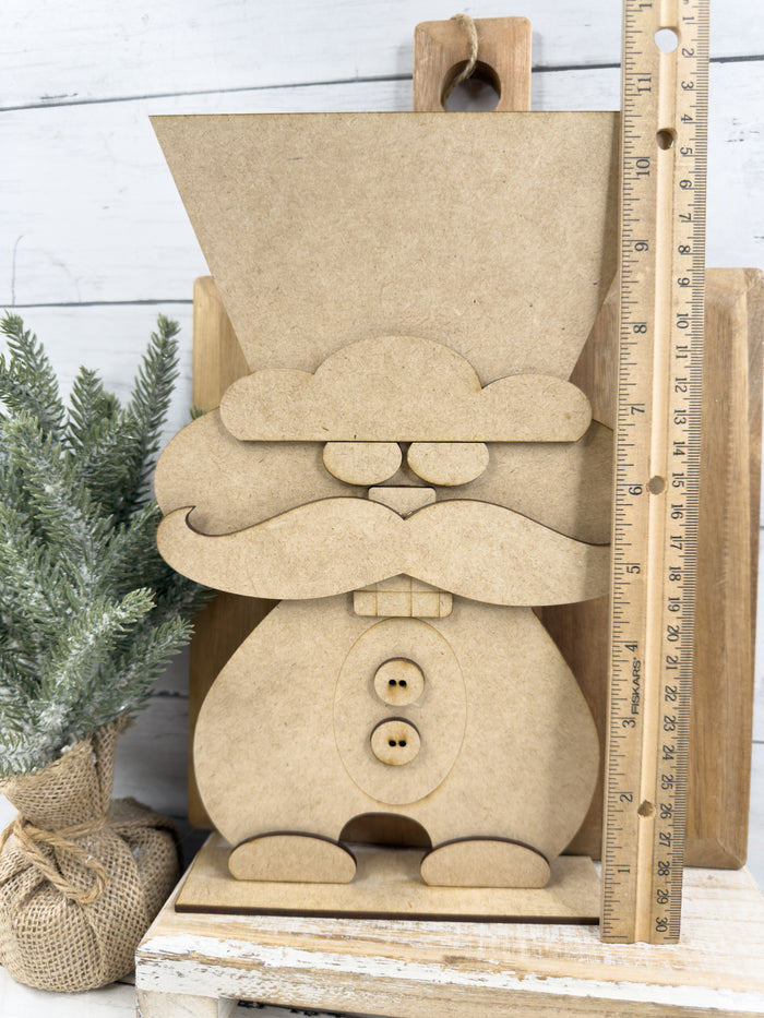 Wonky Prim Nutcracker Shelf Sitter Kit