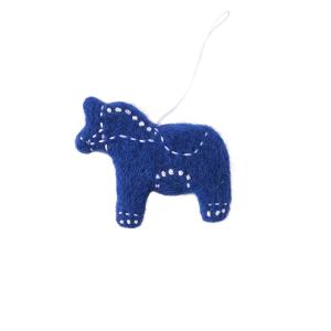 Dala Horse, Blue