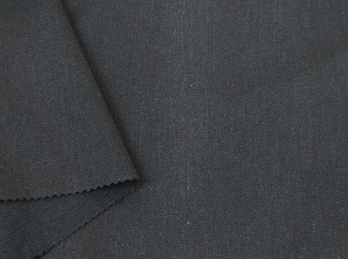 Wool Linen Blend Fabric – Twill Weave, Medium-Heavy  6676 6677