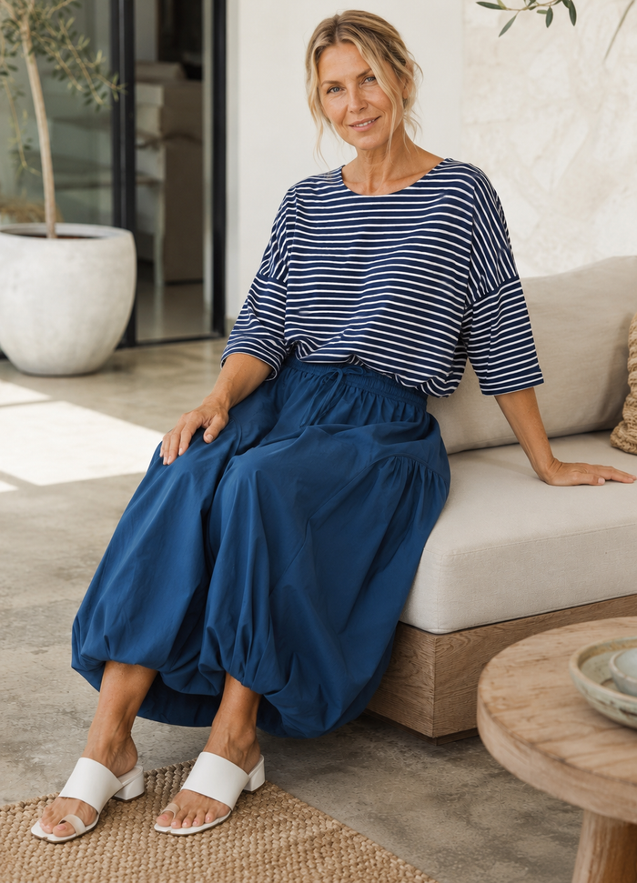 Zaket & Plover Balloon Skirt Ocean