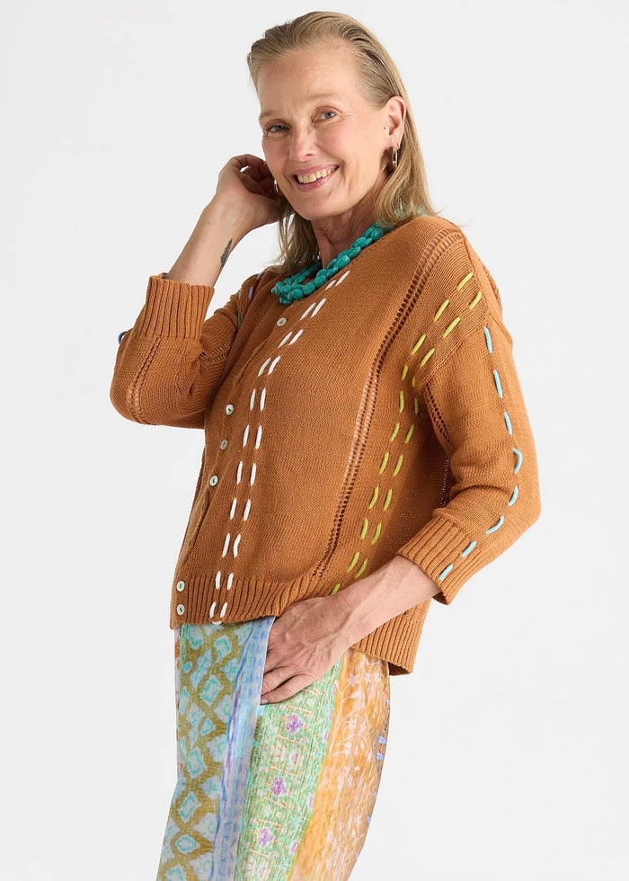 Zaket & Plover Thread Detail Top