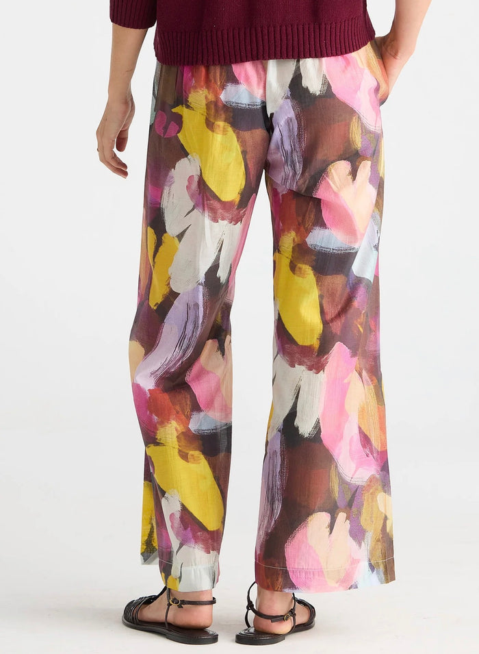 Zaket & Plover Wide Leg Pant Sunset