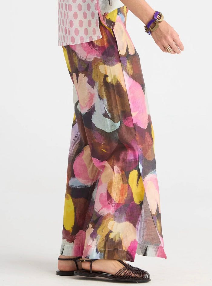 Zaket & Plover Wide Leg Pant Sunset